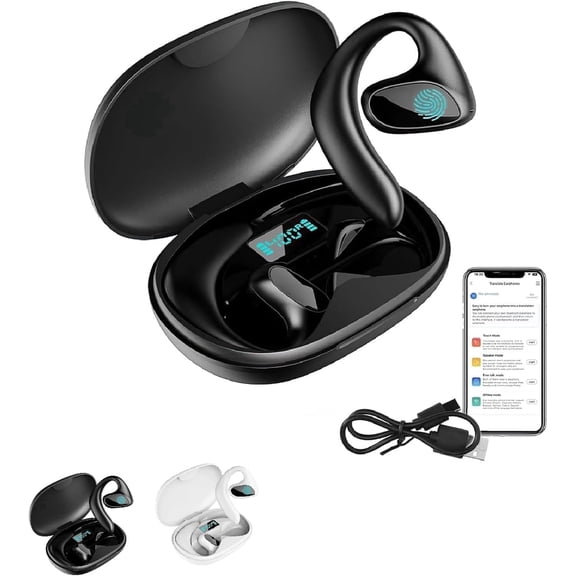 2025 New Translator, 144 Languages Translator Earbuds Real Time, Wireless Bluetooth Translation Earbuds, Pro Wireless Bluetooth Translation Earbuds