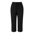 thumbnail image 4 of Futezty Women Casual Lightweight Drawstring Elastic Waist Pants with Pockets, 4 of 4
