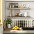 thumbnail image 3 of HOOBRO Floating Shelves for Wall, Wall Mounted Shelf Set of 2, 31.5" Hanging Shelf with Invisible Brackets, for Wall in Bathroom, Bedroom, Toilet, Kitchen, Living Room, Office, Greige BG80BJP201, 3 of 8