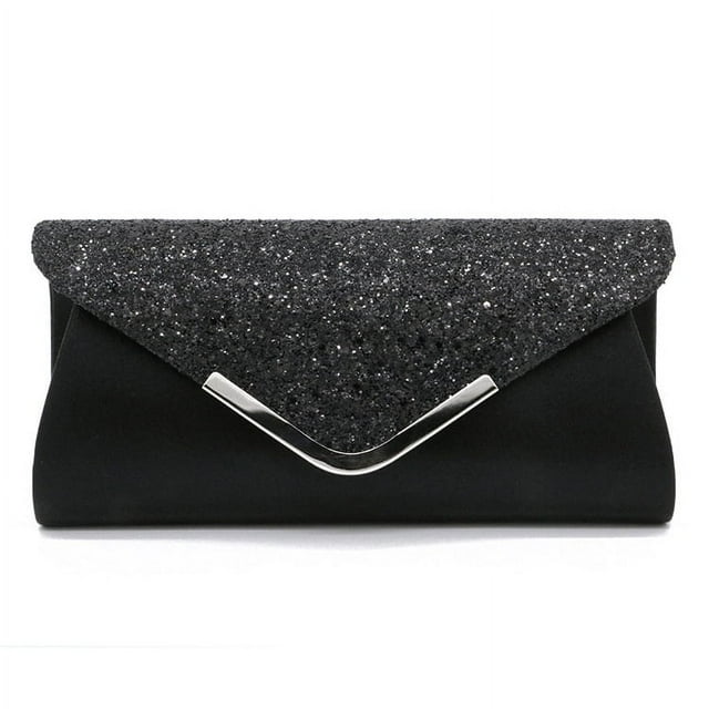 Bolso de mano para mujer con lentejuelas de PU de Europa y Estados Unidos, bolso de mano, bolso de cosméticos, bolso de cena