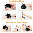 thumbnail image 5 of TSV 9pcs Suction Cup Cat Toys Set, Flexible Cat Wand Toys for Teaser Play, 5 of 7