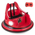 thumbnail image 1 of Costway Voiture Tamponneuse Électrique pour Enfants 12V avec Télécommande Rouge, 1 of 7