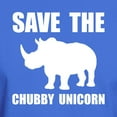 thumbnail image 3 of CafePress - Chubby Unicorn Rhino T Shirt - Men's Classic Graphic Cotton T-Shirt, 3 of 4