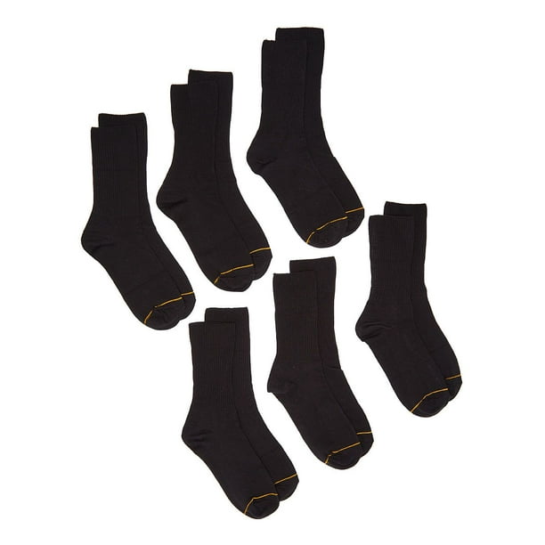 Gold Toe Inc 12 Pairs Signature Gold by GoldToe Women's Black Cuff