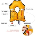 thumbnail image 3 of GOTGELIF Adult Automatic Inflatable Life Jacket, TPU /Nylon Dark Blue, 3 of 10