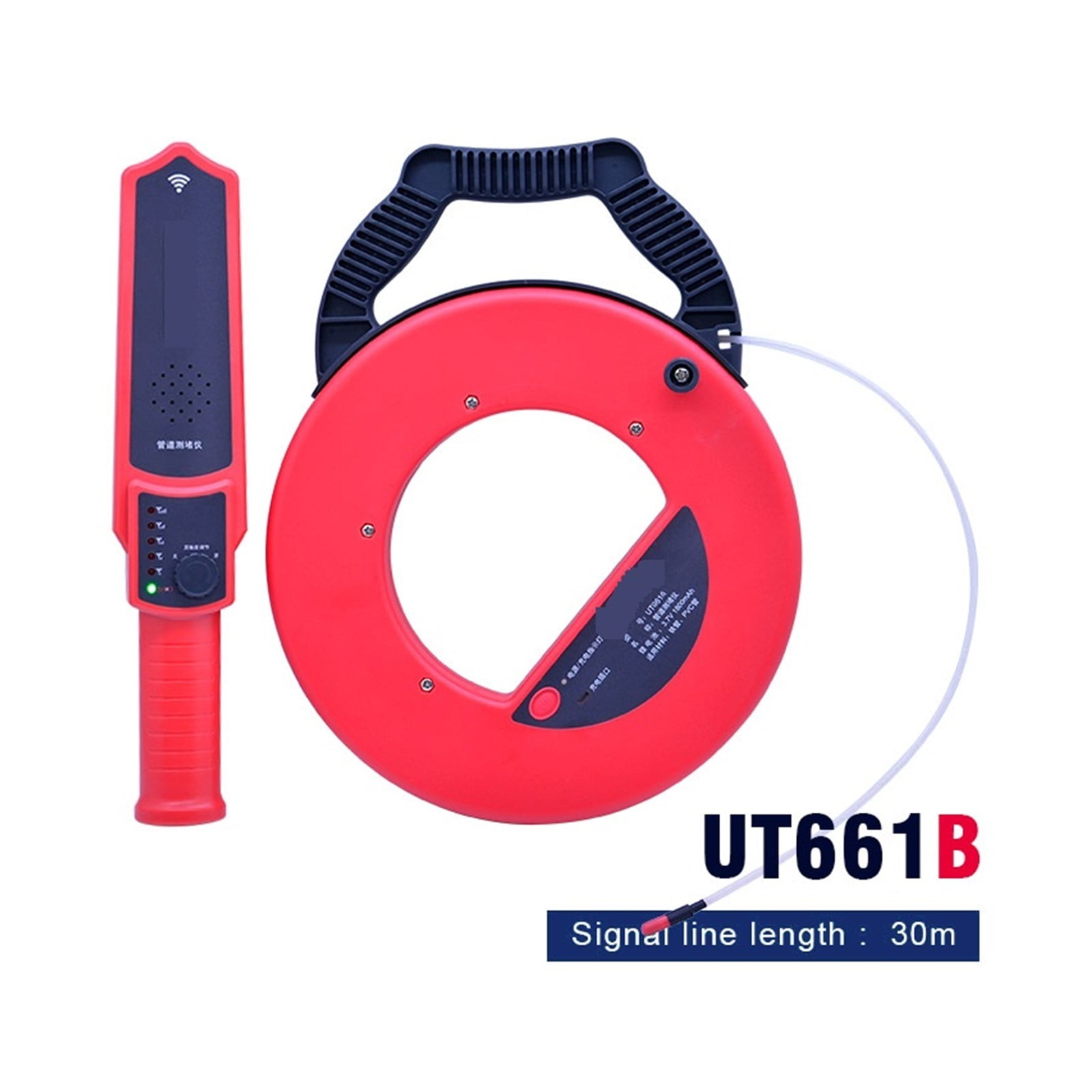 UT661A UT661B Wall PVC Iron Pipe Blockage Detector Diagnostic-tool Scanner Pipeline Blocking Clogging Plumbers Instrument ,Easy to Use