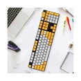 thumbnail image 5 of 104Pcs Keyboard Keycaps Ergonomic Design Bright Color Fade-Resistant Decorative PBT Mechanical Keyboards Replacement Keycaps Office Supplies - L, 5 of 5