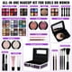 thumbnail image 3 of Estuche de maquillaje CHARMCODE Beauty Train con set de maquillaje, color morado, 3 of 9