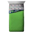 thumbnail image 4 of Jay Franco Minecraft Monster Hunters 5 Piece Full Bed Set - Includes Reversible Comforter & Sheet Set - Bedding Features Creeper - Super Soft Fade Resistant Microfiber (Official Minecraft Product), 4 of 6