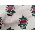 thumbnail image 4 of oneOone Cotton Poplin Fabric Leaves & Floral Block Print Sewing Fabric BTY 56 Inch Wide, 4 of 4