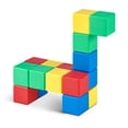 thumbnail image 6 of TYTAN Magnetic Tiles 16-Piece Building Set by ZURU - Colorful STEM Construction Toy for Kids All Ages, 6 of 7