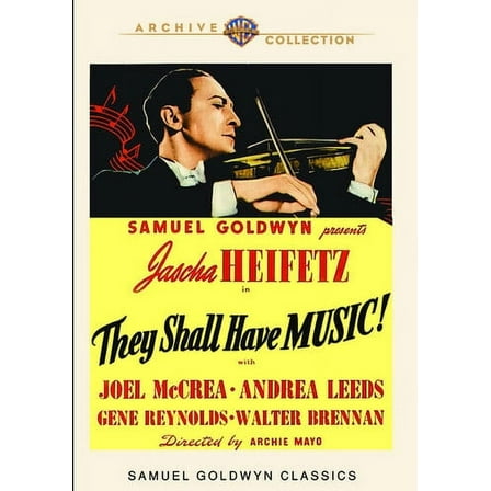 They Shall Have Music (DVD), Warner Archives, Music & Performance