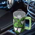 thumbnail image 4 of 40oz Christmas Ornaments Tumbler with Straw Handle Leak Proof Stainless Steel Cup Holiday Coffee Water Bottle Gifts, 4 of 4