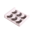 thumbnail image 2 of 3 piezas de pestañas postizas DIY 3 pares de pestañas superiores 3D ligeras de ojo de gato artificiales Estilo A, 2 of 9