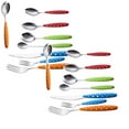 thumbnail image 1 of Oleegame 2PC Tomato Slicer And Lemon Slicer 8 Cutlery Set Fork Spoon Tableware Cutlery Service For 4 Point Stainless Steel Sets High Grade Polishing Cutlery Set (Silver), 1 of 9