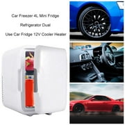 Car Freezer 4L Mini Fridge Refrigerator Car Fridge 12V Cooler Heater