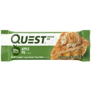 (12 pack) (12 Pack) Quest Protein Bar, Apple Pie, 20g Protein, 1 Ct