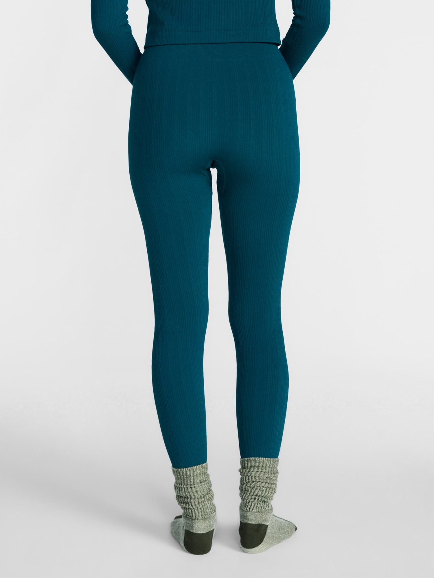 Ozark Trail Women's Warmer Thermal Seamless Fleece Bottom, Sizes XS-XXL