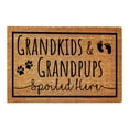 thumbnail image 1 of fsxdhpcsgfc Grandkids Welcome Doormat Entrance Front Door Mat For Home Bedroom Non Rug Decorative Accessories 24×16 Inches Floor Rugs for Living Room 10x14 Fuzzy Rugs for Kids Room Colorful Throw, 1 of 8