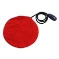 thumbnail image 1 of Pet Heating Pad 7 Temperature Settings Dogs Cats Electric Heated Pad with Auto Power Off for Home Indoor Red Round 30cm / 11.8in EU Plug, 1 of 5