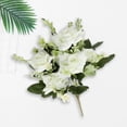 thumbnail image 6 of Bradem 12.2 Inch White Artificial Rose Simulation Decorative Flower, Ornament Rose, Silk Flower, Faux Rose, Home Decor Flower, Artificial Bloom, 6 of 7
