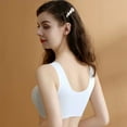 thumbnail image 5 of Eashery Strapless Bras for Women Push Up Strapless Comfort Wireless Bra with Slip Silicone Bandeau Bralette Tube Top White 48, 5 of 5
