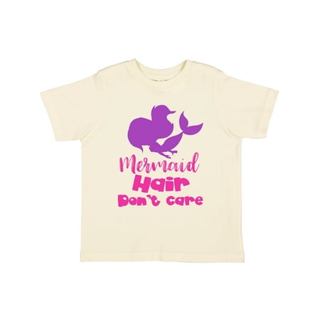 

Inktastic Mermaid Hair Don t Care Mermaid Silhouette Gift Toddler Toddler Girl T-Shirt