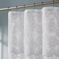 thumbnail image 4 of WARM HOME DESIGNS 84 Inch Gothic Vintage White Shower Curtain with White Valance. SH White-White 84, 4 of 5