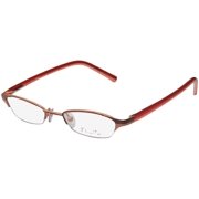 Thalia Babe Womens/Ladies Designer Half-rim Spring Hinges Stainless Steel Two-tone Durable Eyeglasses/Eyeglass Frame