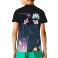 thumbnail image 5 of Jujutsu Kaisen Satoru Gojo Kids T-Shirt 3d Printed Graphic T-Shirts Boys And Girls Short Sleeve Shirts For Youth Kids X-Small, 5 of 7