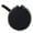 black, variant on Portable Table Tennis Rackets Bag Semicircle Paddles Case Dustproof Storage Bag