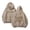 Khaki, variant on TIANZEN Womens Casual Long Sleeve Graphic Tee Shirts Hooded Sweatshirts Pullover Tops For Women Tunic Jacket