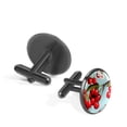 thumbnail image 2 of Cherry Elegant Mens Cufflinks Set for formal wear Made of Stainless Steel, Ideal for Any Occasion, 2 of 6