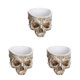 thumbnail image 1 of Inteprter Maceta de calavera de amplia aplicación, suculentas y flores hechas de resina, maceteros de suculentas de calavera M 4 Type1 NO1, 1 of 6