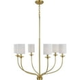 thumbnail image 3 of P400227-012-Progress Lighting-Bonita - Chandeliers Light - 6 Light in Luxe and New Traditional and, 3 of 8