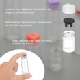 thumbnail image 4 of Uxcell Clear Glass Sample Vials, Liquid Bottles 20pack Black 5ml, 4 of 7