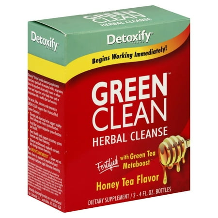 Detoxify Green Clean Concentrate - 8 Ounce (Best Green Detox Drink)