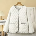 thumbnail image 2 of Drses Womens Puffer Coat Collared Quilted Jacket With Pockets Warm Windbreaker Down Jacket Lightweight Puffer Jacket, 2 of 8