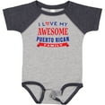 thumbnail image 3 of Inktastic Puerto Rico Love My Puerto Rican Family Boys or Girls Baby Bodysuit, 3 of 5