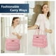 thumbnail image 5 of Bolsa de almuerzo MIYCOO con aislamiento aislante a prueba de fugas para mujer, rosa, 5 of 8