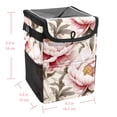thumbnail image 5 of Peony Foldable Car Trash Can with Lid - Leak-proof Hanging Storage Bag for Car Trash Bin, Car Garbage Can, 5 of 6