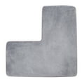 thumbnail image 1 of Product Carpet - L Shaped Polyester Fiber Rug for Living Room Bedroom Bathroom Non- Floor Mat Durable Home Rug Easy, 1 of 3