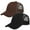 Black & Brown, variant on Trucker Hat 2-Piece Set, 6 Panel, Cotton Mesh, Adjustable Size Baseball Cap - Hunter Green & Hunter Green