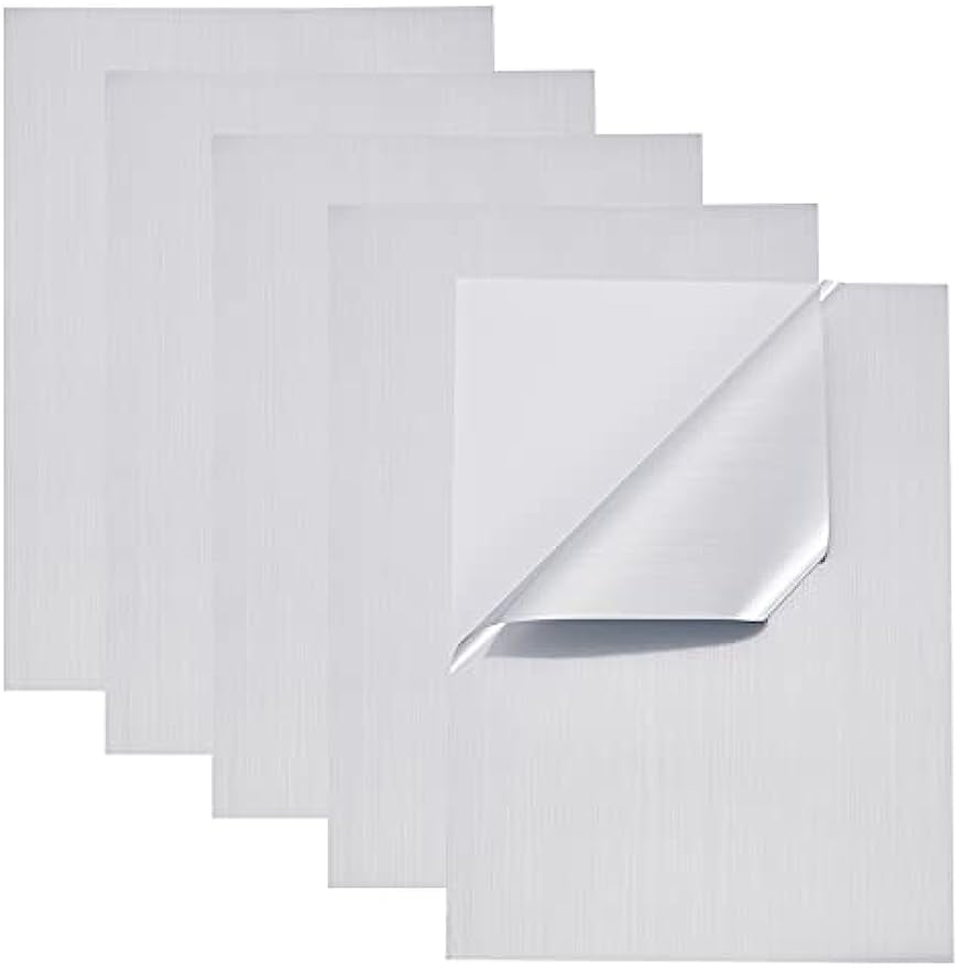 20sheets A4 Printable Paper Vinyl Sticker Paper for Inkjet Printer