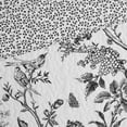 thumbnail image 4 of Chantilly Toile Floral Black 3-Piece All-Season Reversible Cotton Quilt Set -King, 4 of 6