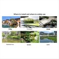 thumbnail image 4 of Bomba de Fuente Solar, Bomba de Fuente Solar Flotante Portátil Independiente para Jardines, Estanques, Piscinas, Exteriores, 4 of 6