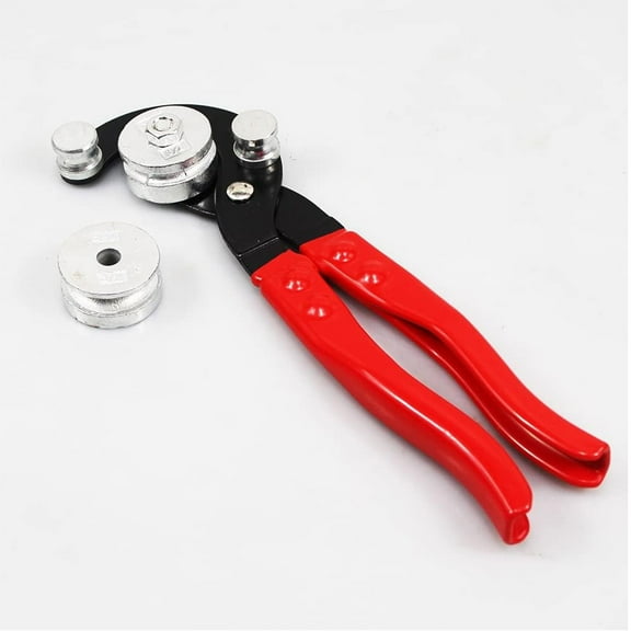 Brake Pipe Bender Tool 3/16" 1/4" 5/16" 3/8" Plier Type Fuel Brake Pipe Bender Tool