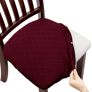 ICERUN Chair Leg Floor Protectors,Dining Chair Seat Covers,Chair Cover for Easy Maintenance