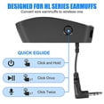 thumbnail image 5 of Adapter Design For Howard Leight For Shooting Earmuffs Convert Wire Headphone To Wireless One For Hunting, 5 of 5