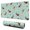 German Shepherd Dog, variant on Long Mouse Pads for Desk,Dog Bones Desk Mats on Top Of Desks, Desk Mouse Pad Extra Large with 3mm Non-Slip Base and Stitched Edge for Gaming,Office,Work,Home 31.5"x11.8"